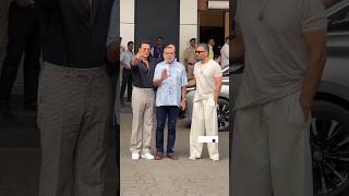 Phir Hera Pheri 3 Star Cast spotted together at private airport phirherapheri akshaykumar shorts [upl. by Yevrah887]