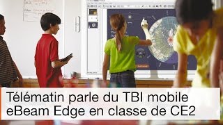 Utilisation du tableau interactif mobile eBeam Edge en classe [upl. by Edi]