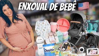 TOUR ENXOVAL DE BEBÊ NO WALMART DE ORLANDOEUA [upl. by Ylak]