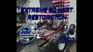 Simple Predator 223 Go Kart Build Using Nothing But Amazon Parts Part 1 [upl. by Haslett532]