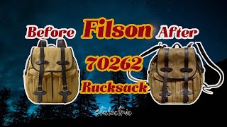 From New to Vintage Filson 262 Rugged Twill backpack Ageing Journey [upl. by Asirralc]