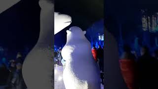 OSO POLAR en Mágicas Navidades en Torrejón de Ardoz [upl. by Mharba]