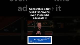 Censorship is Not Good for Anyone even those who advocate it  elonmusk [upl. by Demaria286]