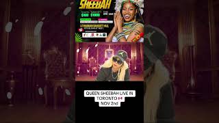 Sheebah set to perform in Toronto Canada on 2nd November 2024 [upl. by Esinaj]