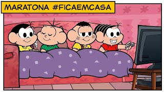 Maratona em Casa com a Turma FicaemCasa 🏠  Turma da Mônica [upl. by Yenhpad]