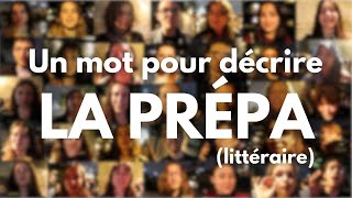 Un mot pour décrire la prépa littéraire [upl. by Ahsaenat]