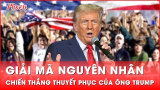 Ông Trump tái đắc cử Giải mã lý do phía sau làn sóng ủng hộ mạnh mẽ từ cử tri Mỹ  Thời sự quốc tế [upl. by Ahsad760]