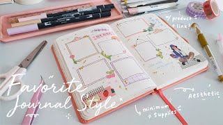 Style Journal yang Perlu Dicoba  My Current Favorite Journal Style Indonesia [upl. by Ardena708]