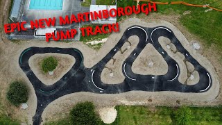 We ride Martinboroughs epic new asphalt pump track [upl. by Danyluk]