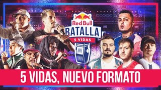 RED BULL BATALLA 5 VIDAS  PARTICIPANTES FORMATO HORA Y TODO LO QUE DEBES SABER [upl. by Lourie784]