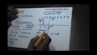 18 Vedic Mathematics  Squareroots 2 For Any Number [upl. by Stu]