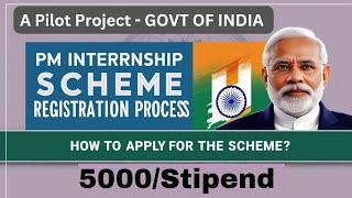 How To Register for PM Internship Scheme 2024  Step By step PM Internship Scheme Registration Star [upl. by Eremahs]