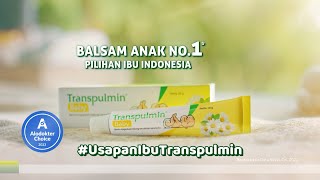 TRANSPULMIN  Balsam Anak No1 PilIhan Ibu Indonesia [upl. by Jacklin]