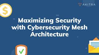 Maximizing Security with Cybersecurity Mesh Architecture  Akitra  Compliance Automation [upl. by Yentruok]