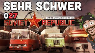 Workers amp Resources Soviet Republic S6027 Lets Play deutsch german gameplay [upl. by Zealand529]