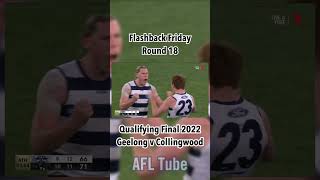 The Qualifying Final win that lead Geelong to their 2022 premiership afl footy final [upl. by Yenitirb]