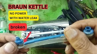 BRAUN KETTLENO POWERWITH WATER LEAK [upl. by Ainel]