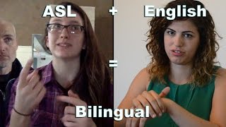 Two Deaf Women Show Us Bilingualism At Its Finest [upl. by Porcia]