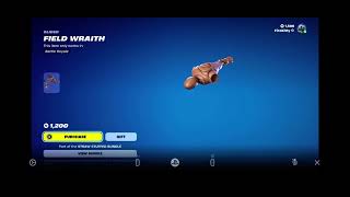 FIELD WRAITH Glider Fortnite [upl. by Kalina261]