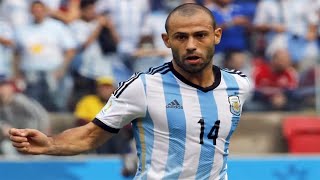 Javier mascheranos performances at World Cup 2014 all highlights [upl. by Demona811]