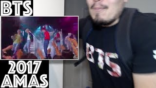 BTS DNA AMAs Performance Live 2017 American Music Awards Reaction [upl. by Nylsej683]