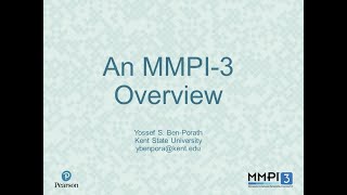 MMPI3 Overview [upl. by Ellertal]