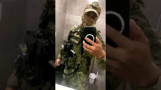 Infantería de Marina 🪖🦇 marina ejercito gn militar shorts fyp iastamx mexico viral army [upl. by Hiltner90]