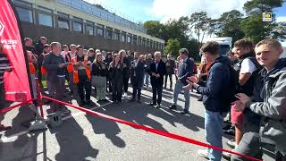 Guer Un nouveau camion pour le lycée Brocéliande [upl. by Dlanigger]