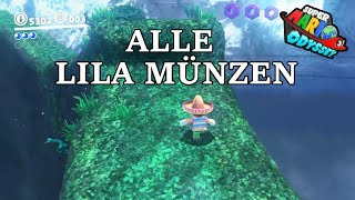 Alle Lila Münzen im Forstland finden 2024  Super Mario Odyssey deutsch [upl. by Ayela429]