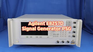 Agilent E8257D Signal Generator PSG [upl. by Narib552]