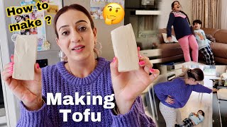 ❗️1st Making Tofu Soya Paneer Ki Sabji🤔 How To Make It 😳 is it any good 👍🏻 [upl. by Giustino]