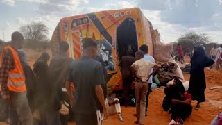 35 People Hospitalized After Bus Accident on TarbajWajir Route Says Wajir Hospital CEO [upl. by Amethyst]