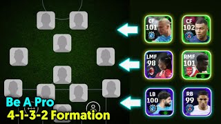 Be A Pro With 4132 Formation 🔥🐐  Best Formations In eFootball 2025 Mobile [upl. by Glanville685]