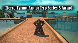 FFXIV Fierce Tyrant Armor Pvp Set [upl. by Arturo378]