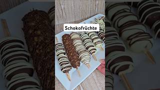 Schokofrüchte wie vom Weihnachtsmarkt 🤍 rezept schokofrüchte weihnachtsmarkt einfacherezepte [upl. by Verdha]