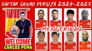 NGERI 😱 DAFTAR PEMAIN PERSIJA UNTUK MUSIM 20242025  CARLOS PENA PERSIJA  PELATIH BARU PERSIJA [upl. by Wamsley717]