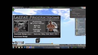 Lastat Productions ShoutCast Board Tutorial [upl. by Ecar412]