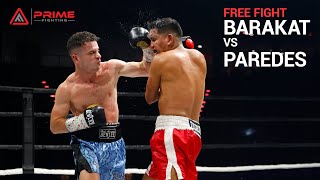 Full Fight Cesar Ignacio Paredes vs Bihes Barkat  PRIME FIGHTING 1 [upl. by Tamarra]