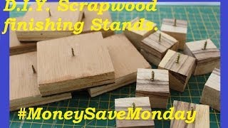 MoneySaveMonday  DIY Finishing standspainters pyramids [upl. by Kcirdef]