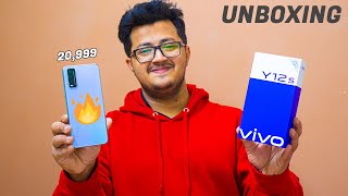 VIVO Y12s Unboxing  5000 mAh  Honest Opinions 😇 [upl. by Saitam]