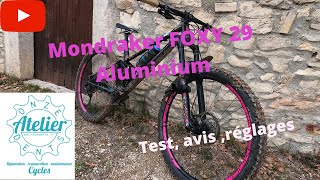 Essai Mondraker Foxy 29 ALUMINIUM [upl. by Copland]