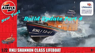 Airfix 172nd Scale Shannon Class Life Boat Build Update Part 4 airfix rnli scalemodelkit [upl. by Plate833]