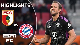 Augsburg vs Bayern Munich  Bundesliga Highlights  ESPN FC [upl. by Brandise]