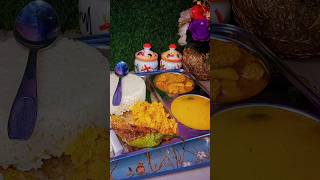 Special Veg Thalifoodfoodie recipeshortvideoshortsytshortyoutubeshortsPoonamscookingnew [upl. by Nela649]