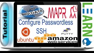 Full Big data MAPR Installation  Part 5 Configure Passwordless SSH From Master To Slave [upl. by Jeffie]