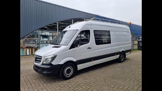 MERCEDES SPRINTER 313 CDI MAXI DOKA 6 ZITSE EURO 5B [upl. by Ahsiener]