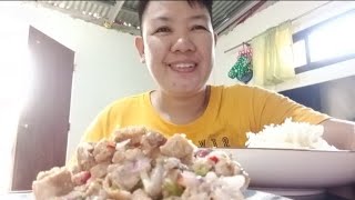 PORK SISIG MUKBANG [upl. by Sky287]