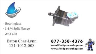 CHARLYNN ®  EATON ® 1211012003 NEW HYDRAULIC MOTOR [upl. by Harimas428]