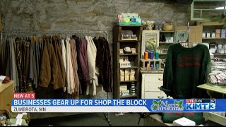 Businesses gear up for Shop the Block in Zumbrota [upl. by Annil819]