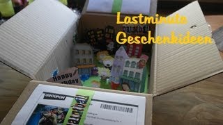 lastminute gift ideas Lastminute Geschenkideen  Gutscheine mal anders verpackt [upl. by Balthazar]